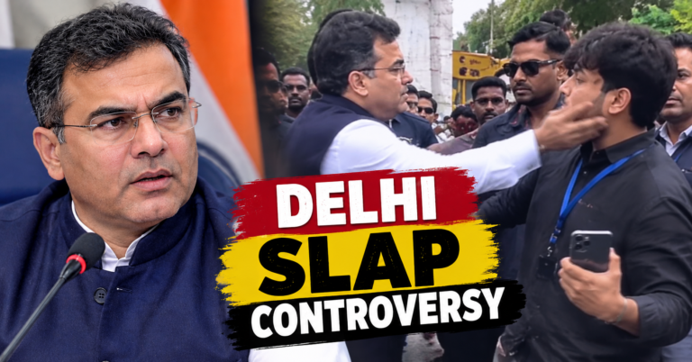 Parvesh Verma slap AAP worker Delhi